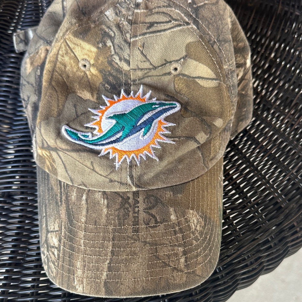 47 Brand Camo Hat with Embroidered Logo